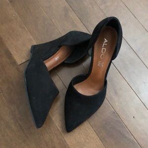 Aldo suede wedges